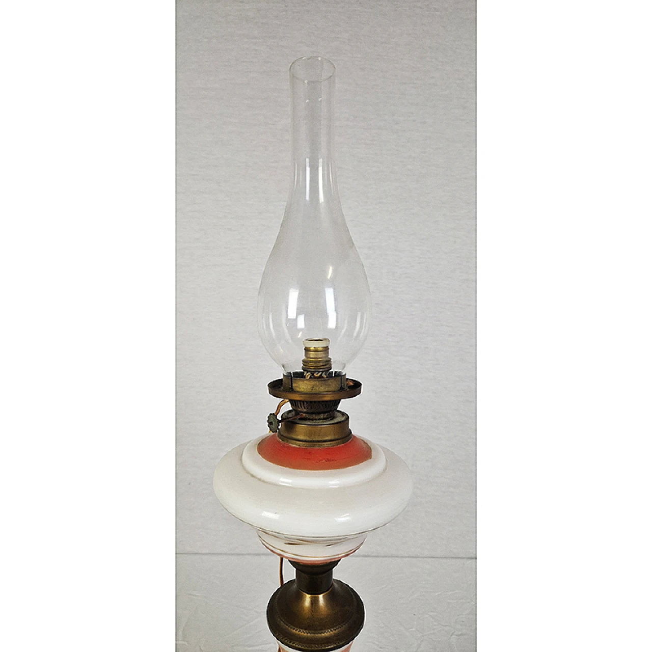 Lamp with bronze base, 50s 3