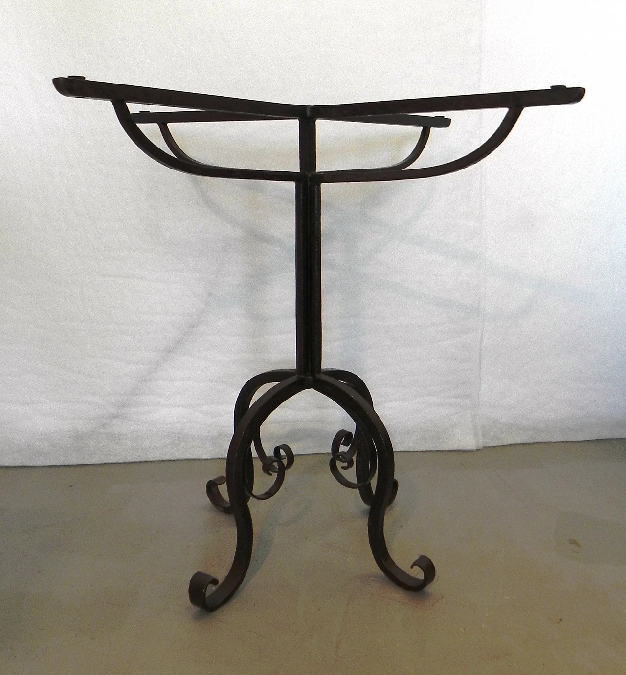 wrought iron coffee table, 1950s 2