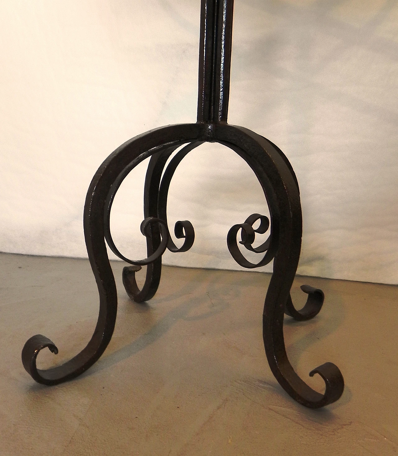 wrought iron coffee table, 1950s 3