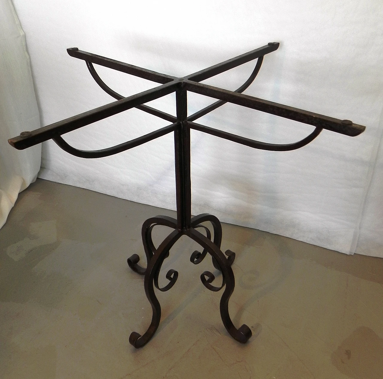 wrought iron coffee table, 1950s 5