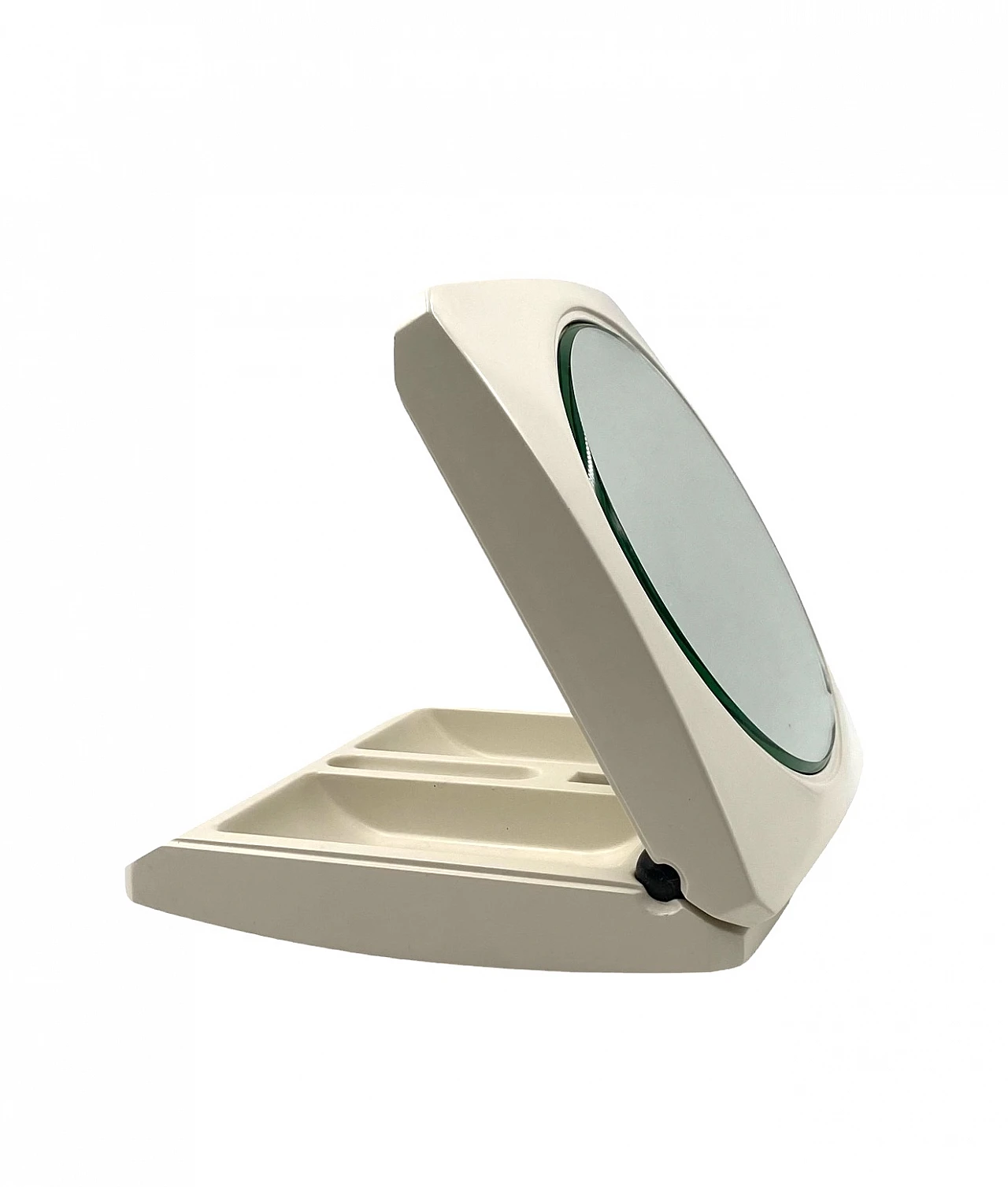 White Table Mirror / Vanity, Italy ca. 1970 13