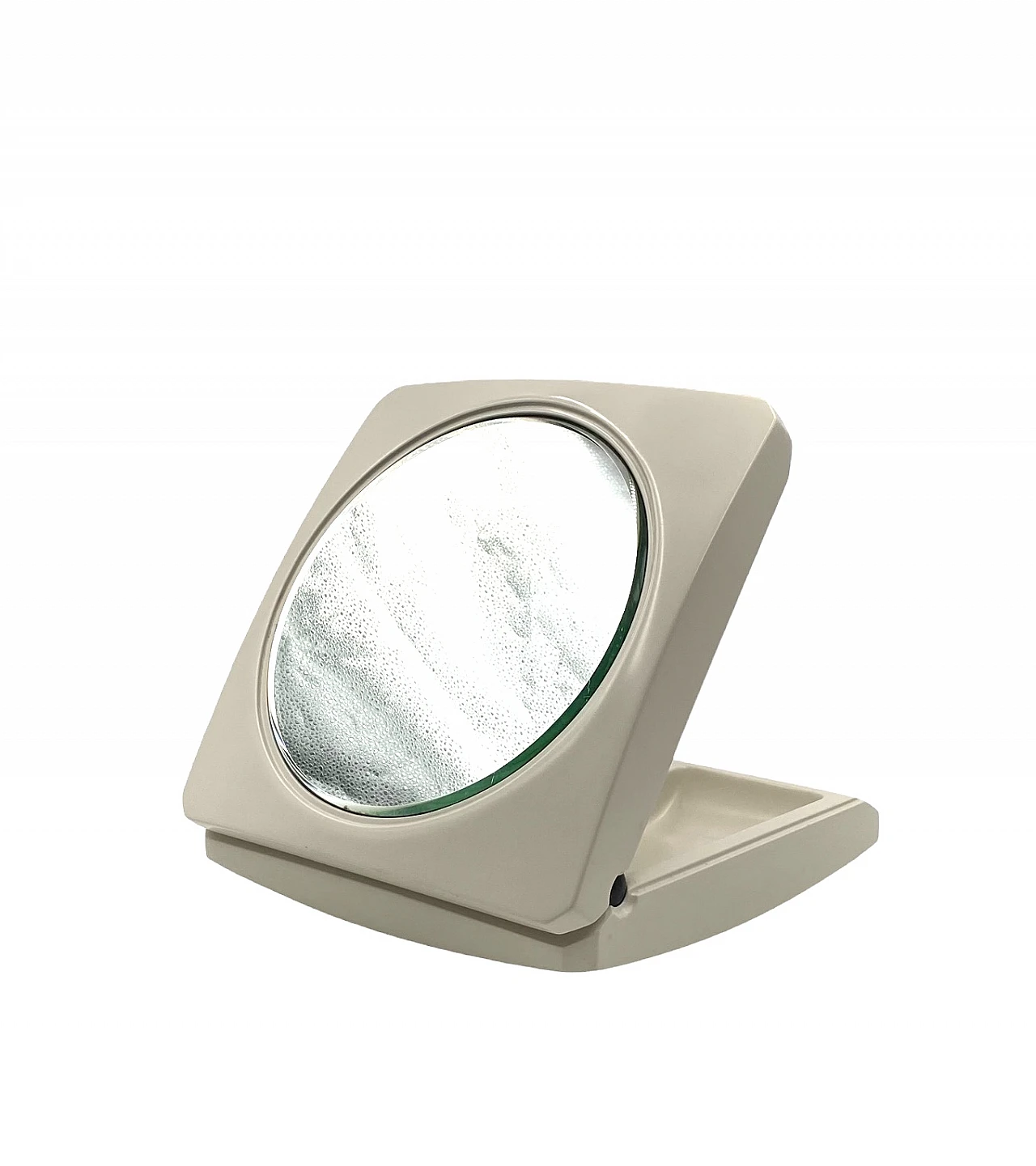 White Table Mirror / Vanity, Italy ca. 1970 14