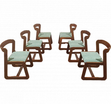 Group of 6 Willy Rizzo chairs