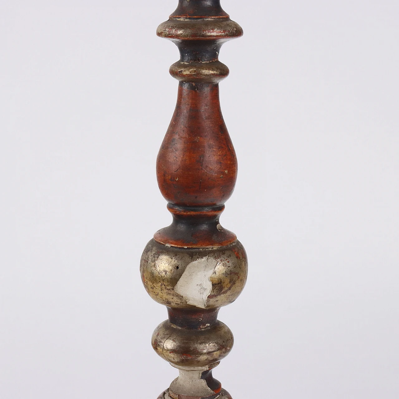 Carved wooden torch, late 19th century 6