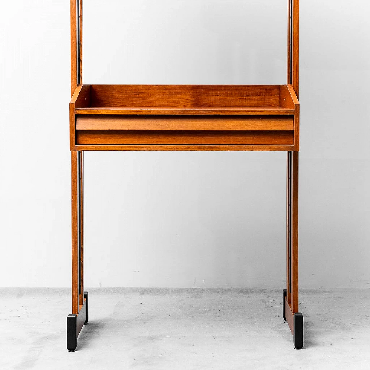 Teak bookcase cabinet, 1960s 4