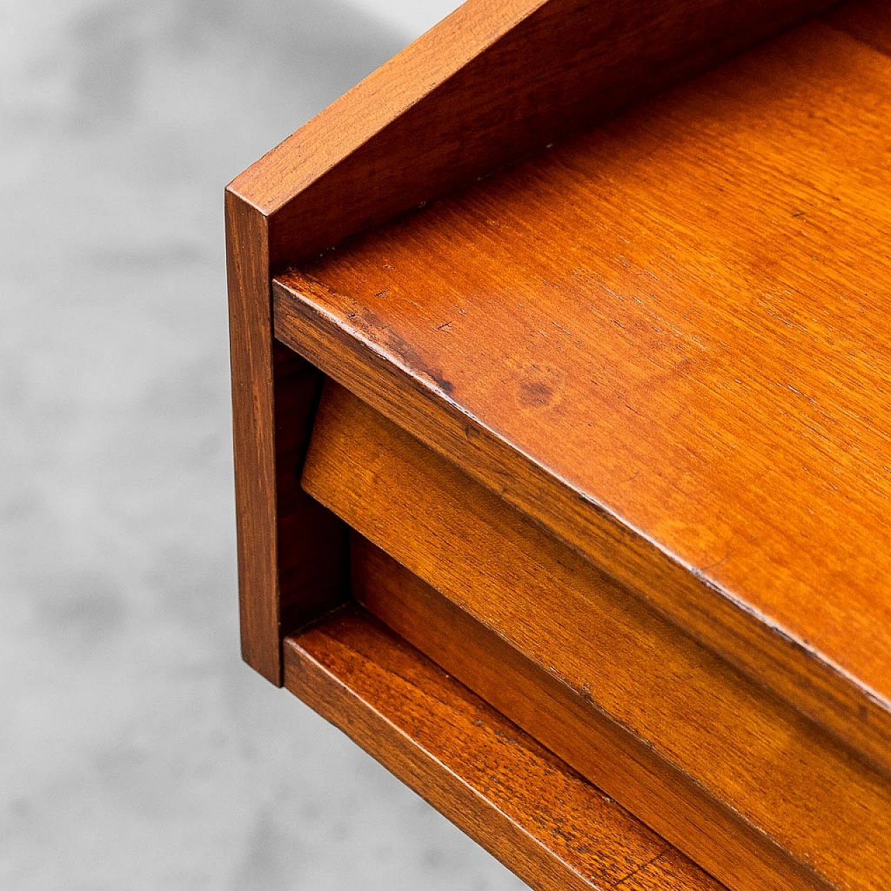 Teak bookcase cabinet, 1960s 7