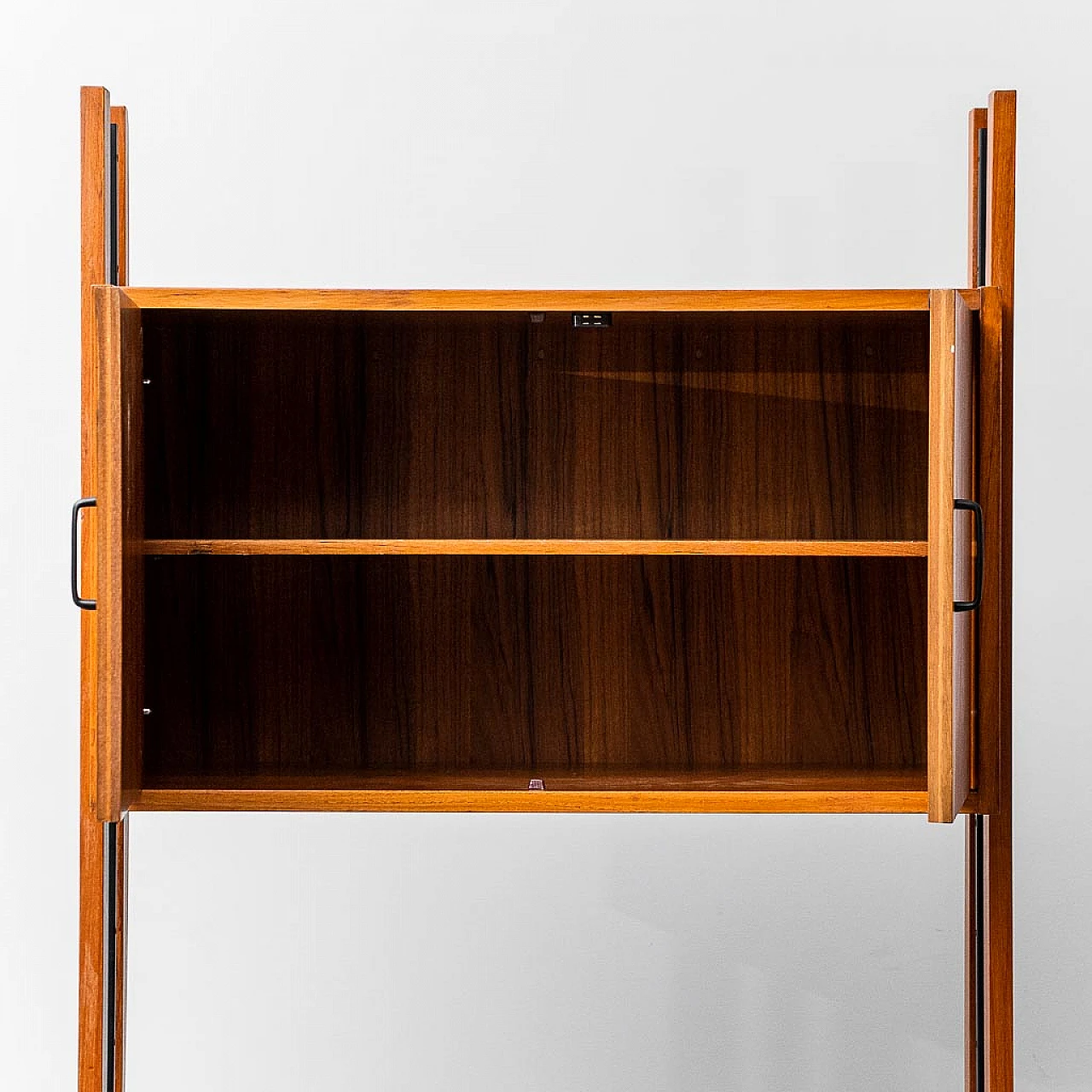 Teak bookcase cabinet, 1960s 13