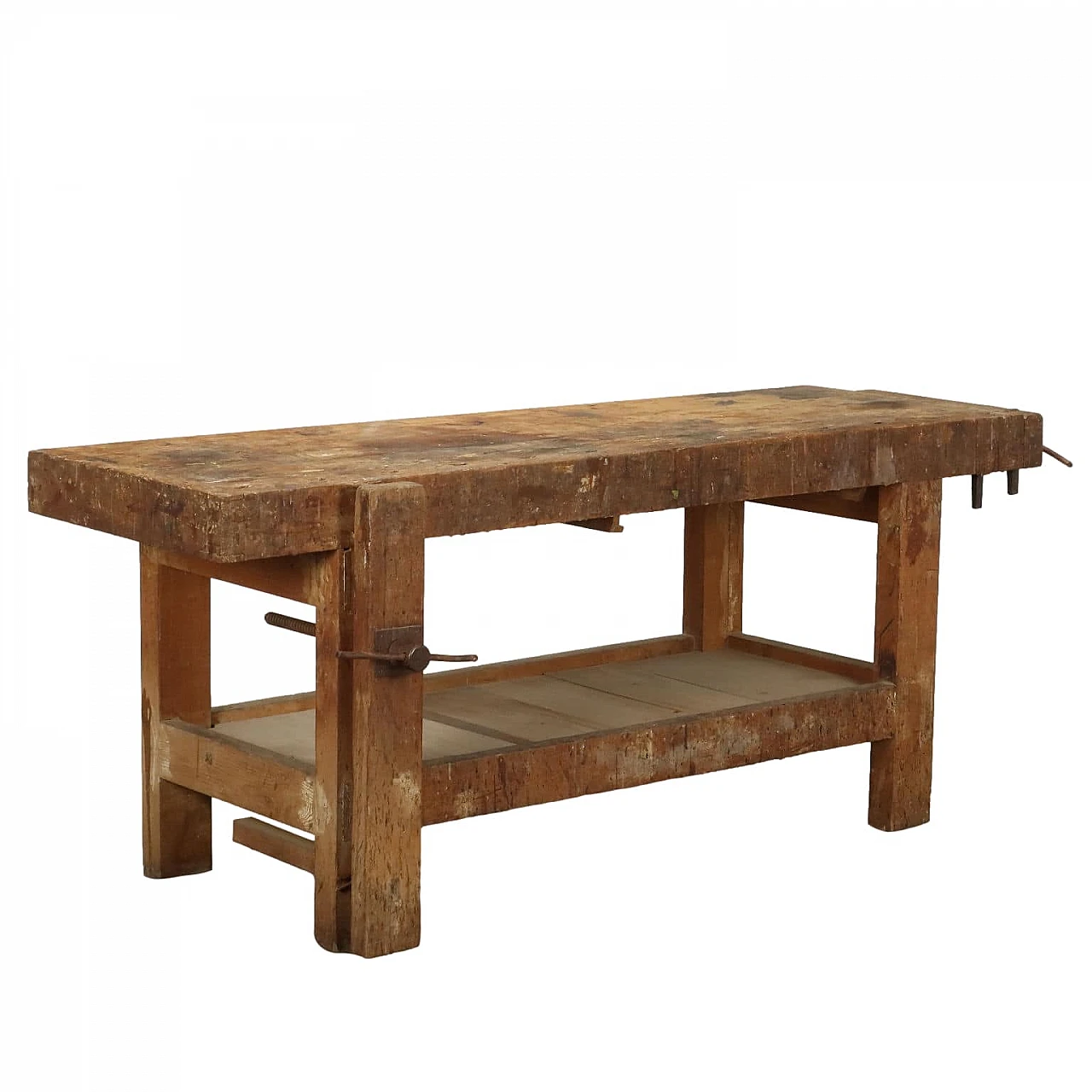 Solid oak joiner's bench 1