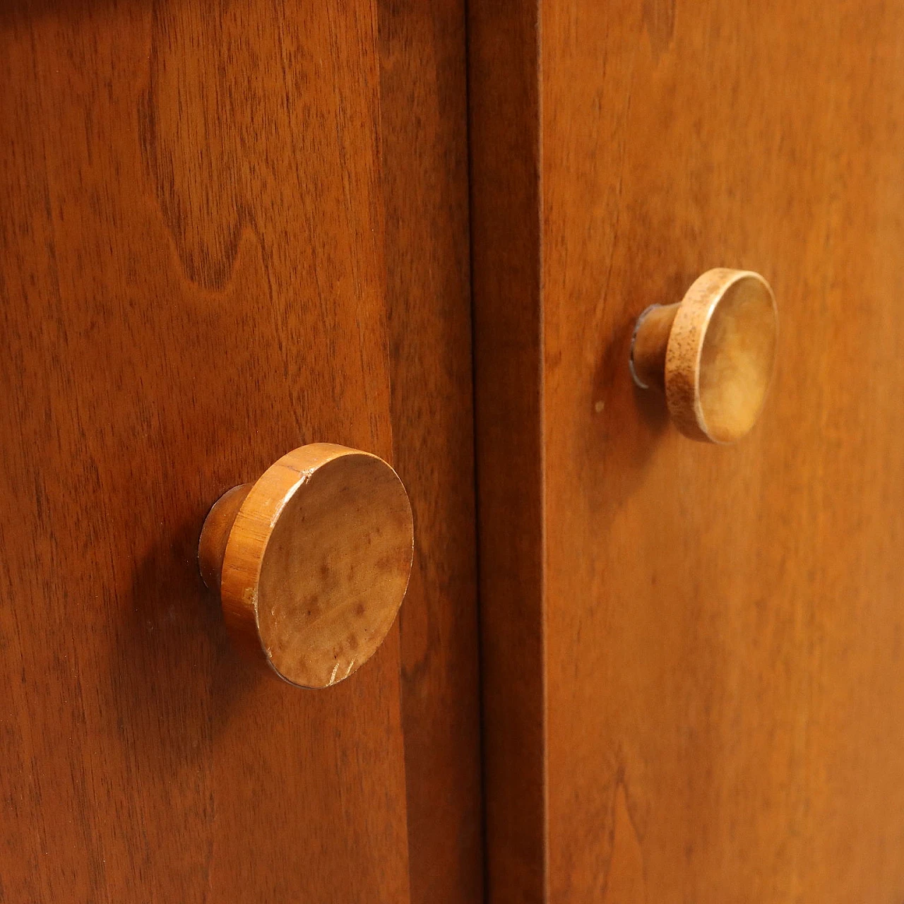 Walnut Torbecchia cupboard by G. Michelucci for Poltronova, 1960s 7