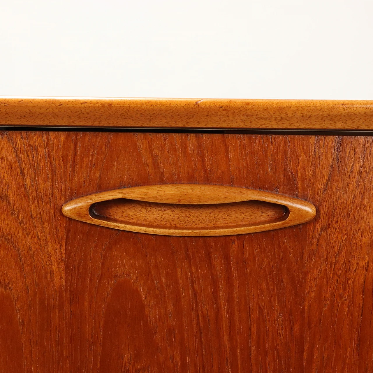 Credenza inglese in legno impiallacciato teak, anni '60 5