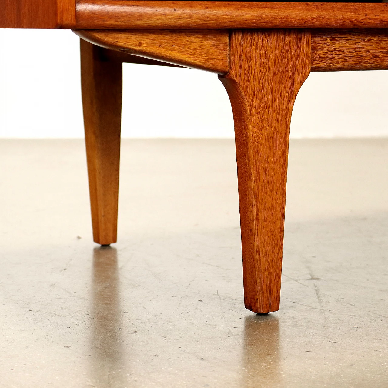 Credenza inglese in legno impiallacciato teak, anni '60 7