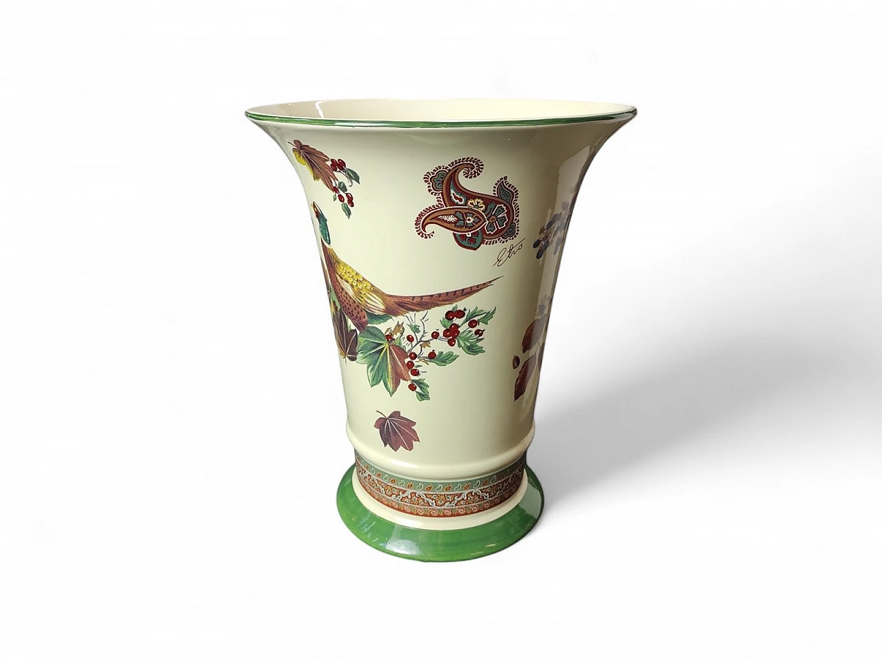 Vaso in ceramica di Etro Milano, anni '80 3