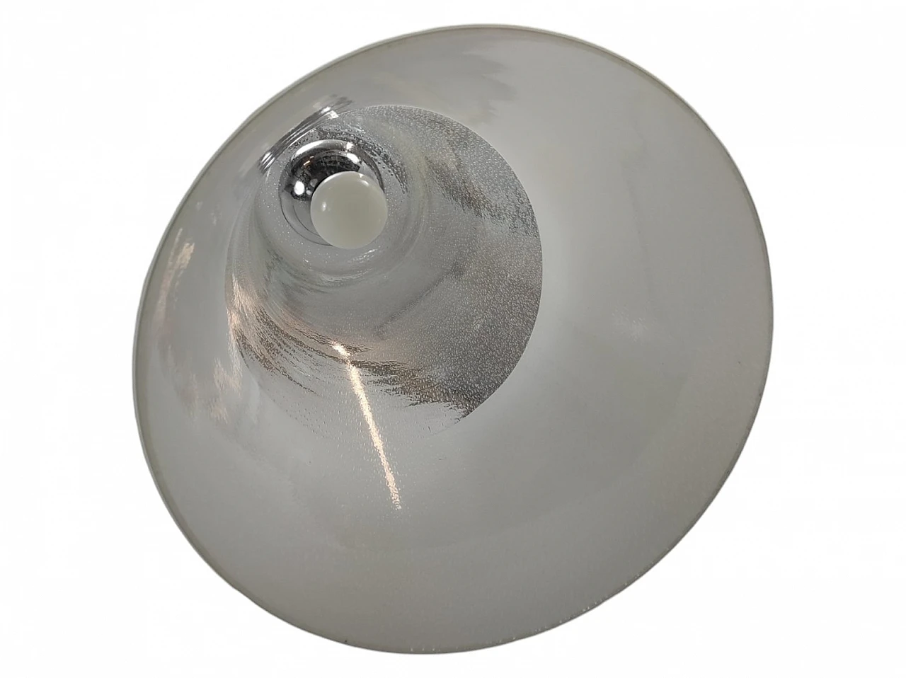 Murano dlass pendant lamp by Mazzega, 1970s 6