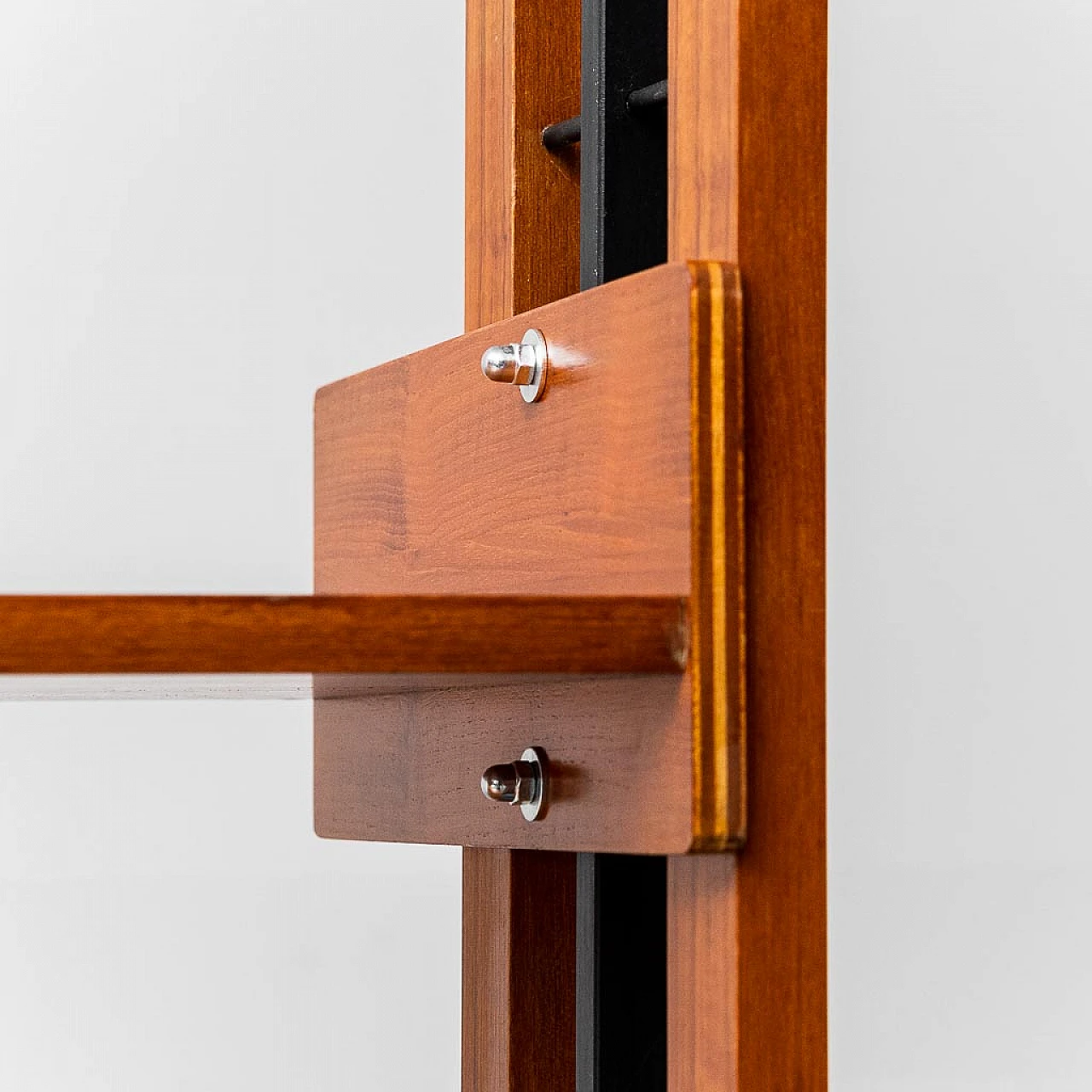 Teak bookcase cabinet, 1960s 7