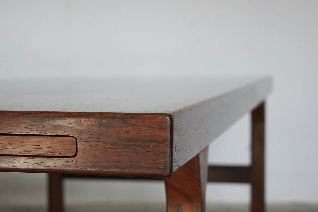 Mid-Century Danish rosewood coffee table by Dyrlund, 1960s 4