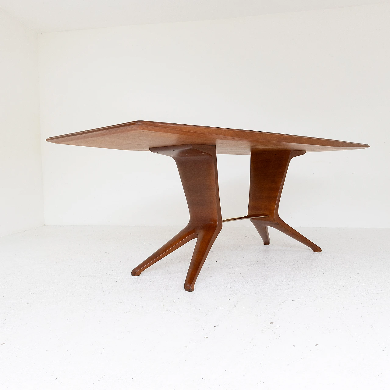 Cherrywood table by La Permanente furniture Cantù, 1970s 5