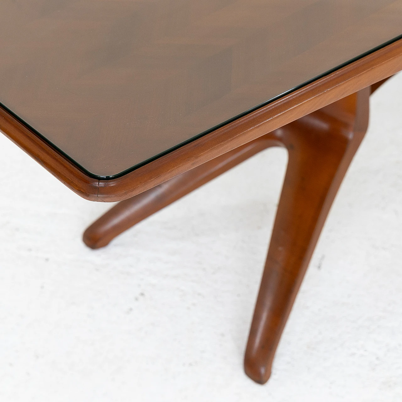 Cherrywood table by La Permanente furniture Cantù, 1970s 6