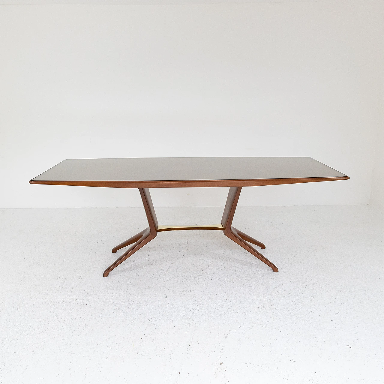 Cherrywood table by La Permanente furniture Cantù, 1970s 9