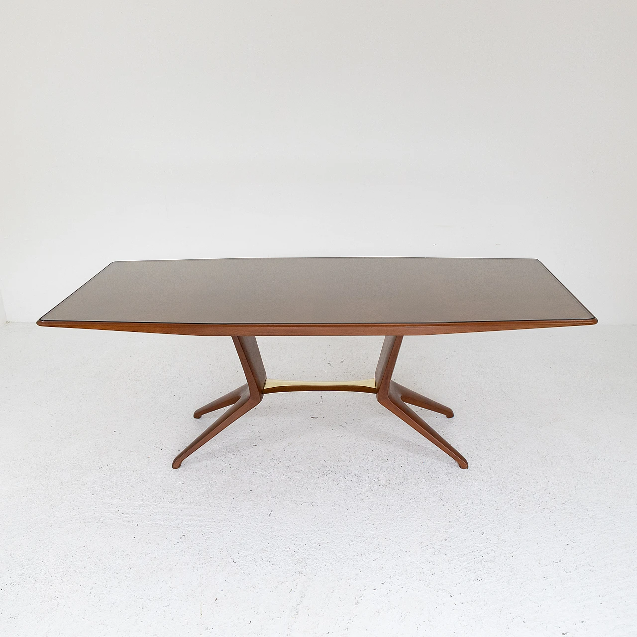 Cherrywood table by La Permanente furniture Cantù, 1970s 11