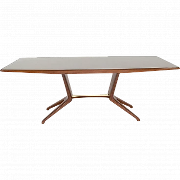 Cherrywood table by La Permanente furniture Cantù, 1970s