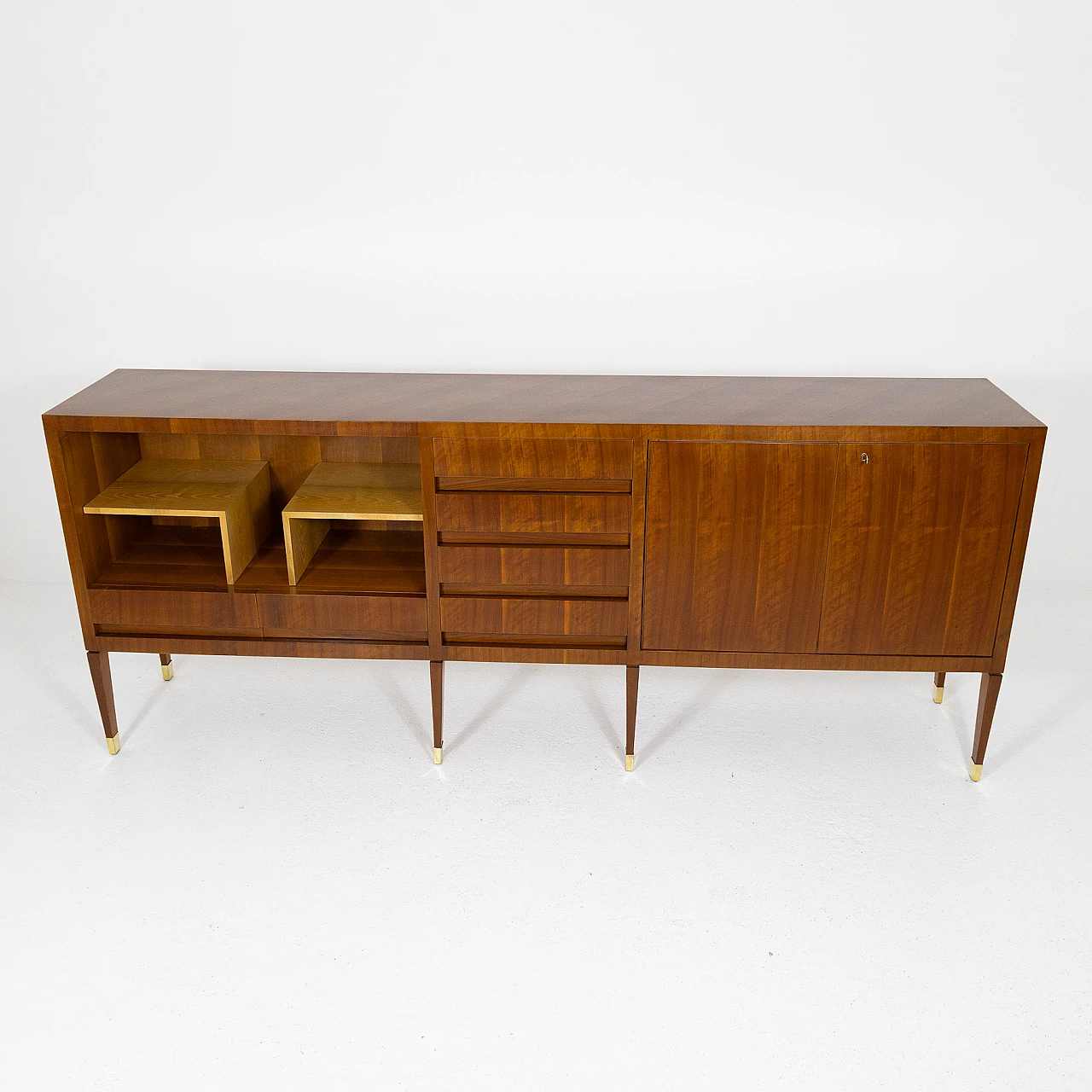 Walnut and beech sideboard, 1960s 3