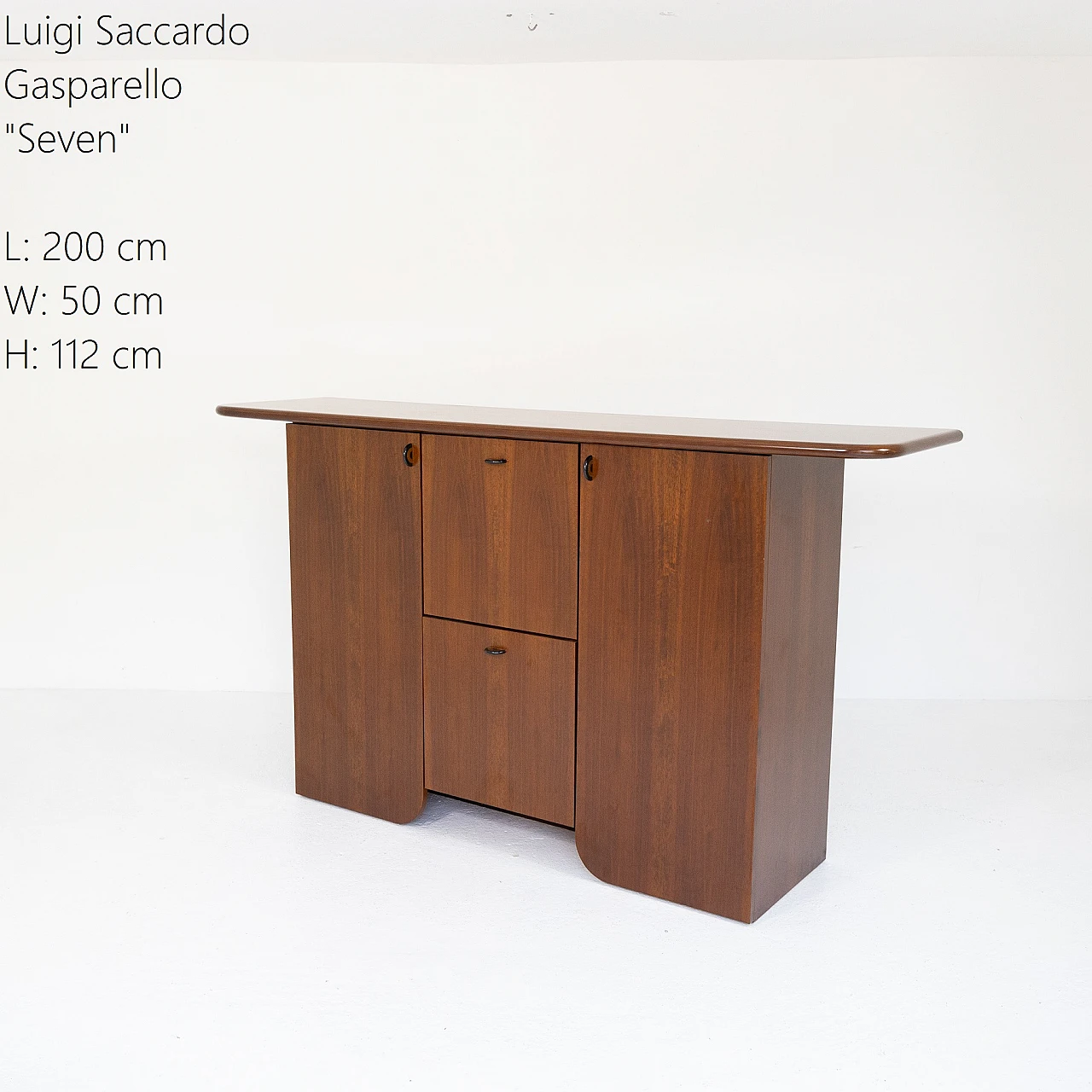 Sideboard by Luigi Saccardo for Gasparello, 1980s 12