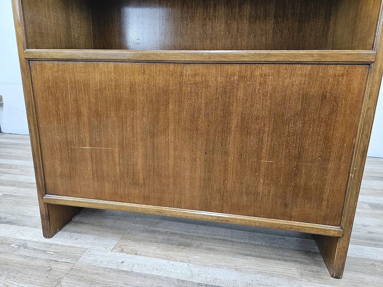 Living room cabinet with side compartment, 1970s 9