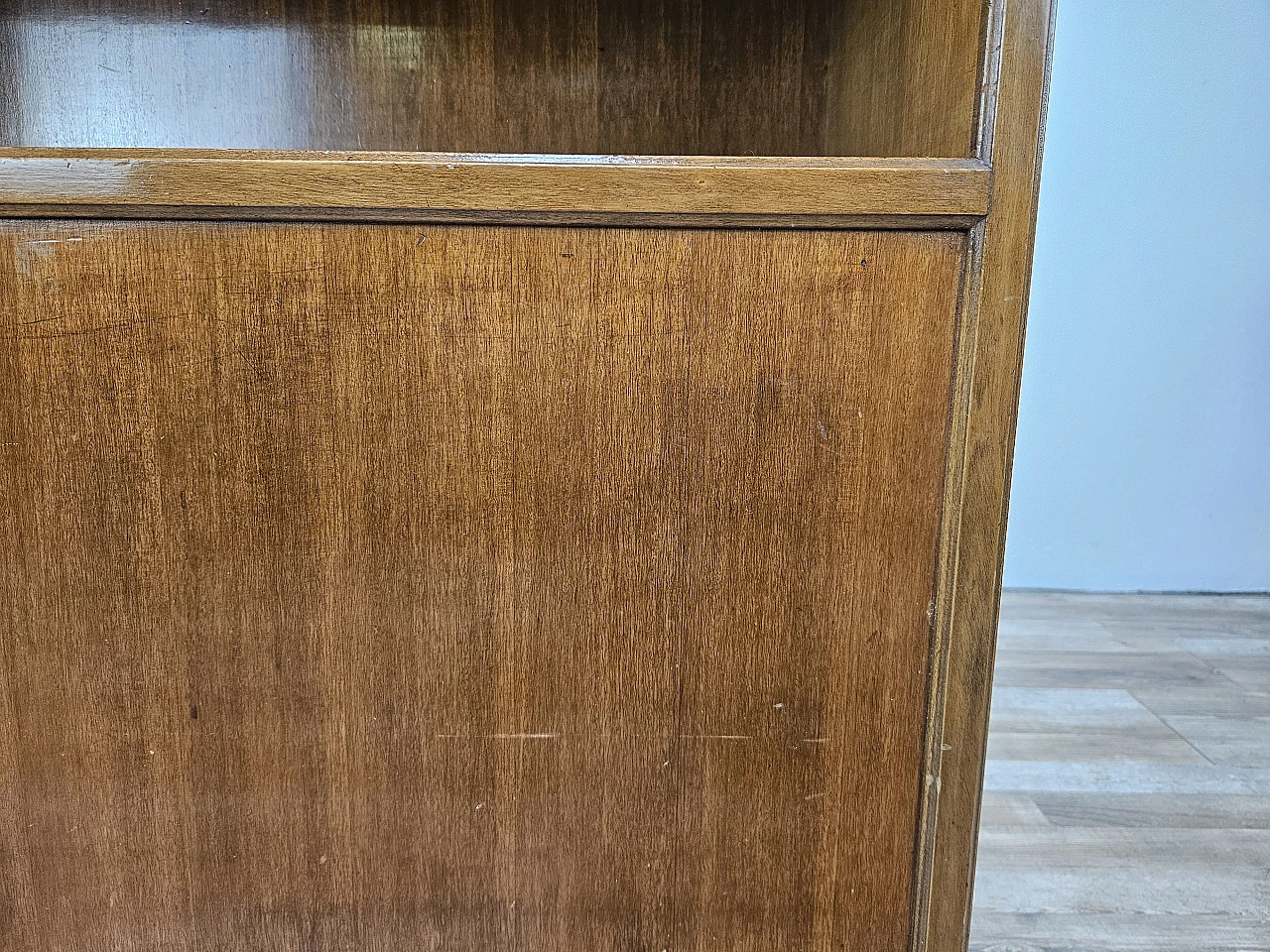 Living room cabinet with side compartment, 1970s 10