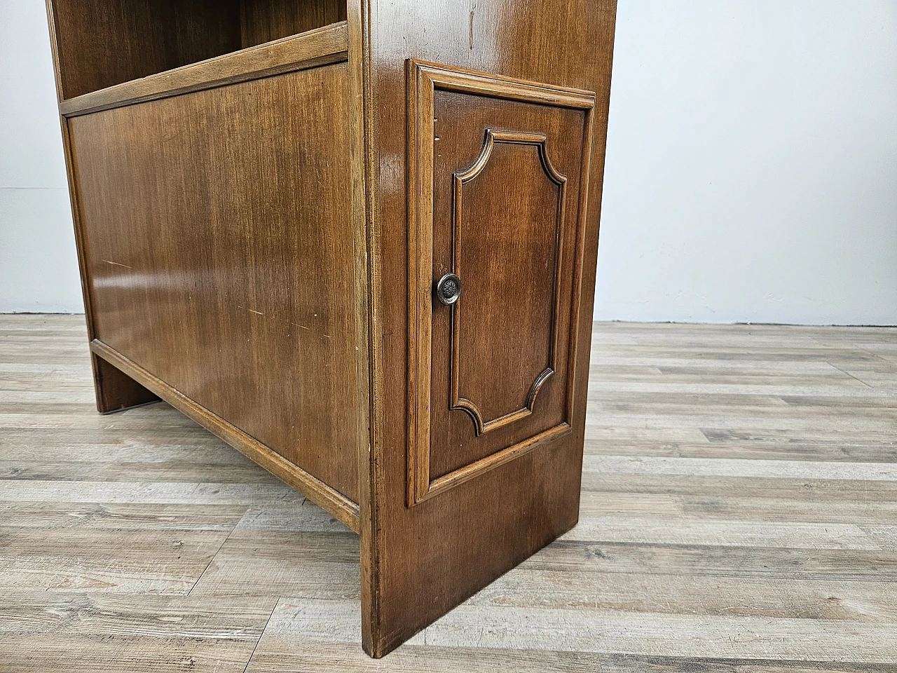 Living room cabinet with side compartment, 1970s 12