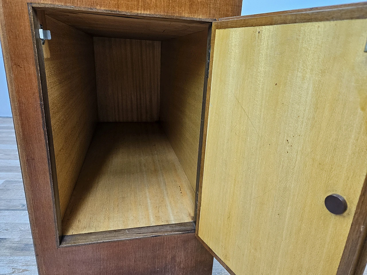 Living room cabinet with side compartment, 1970s 14