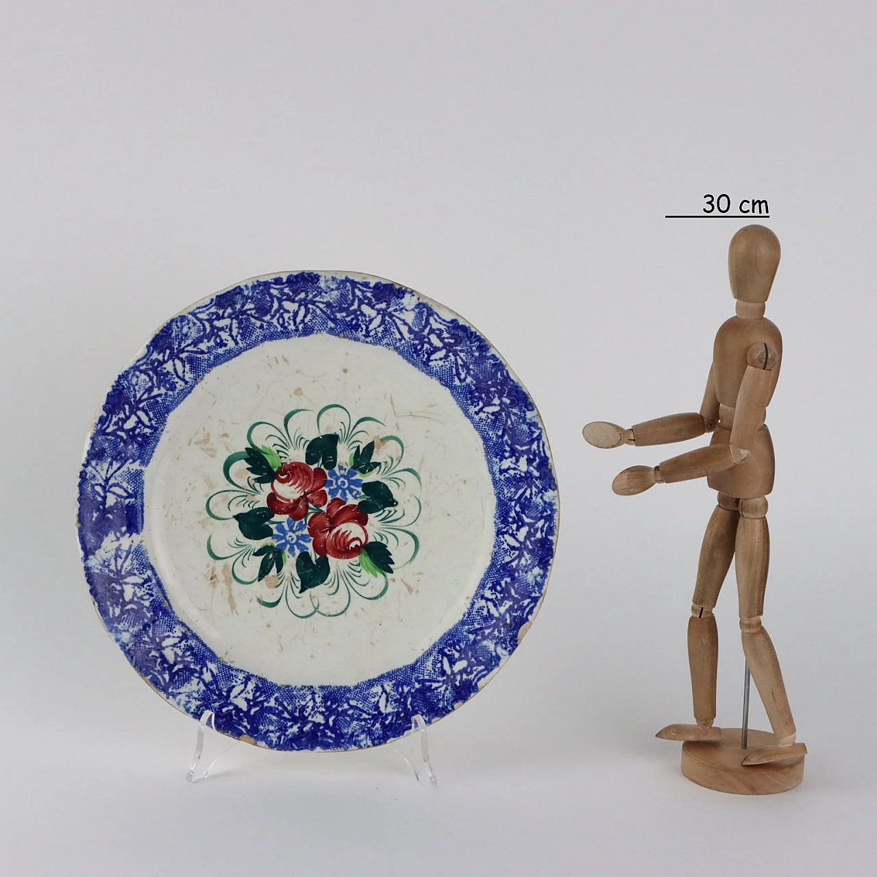 Mondovì ceramic plate, late 19th century 2