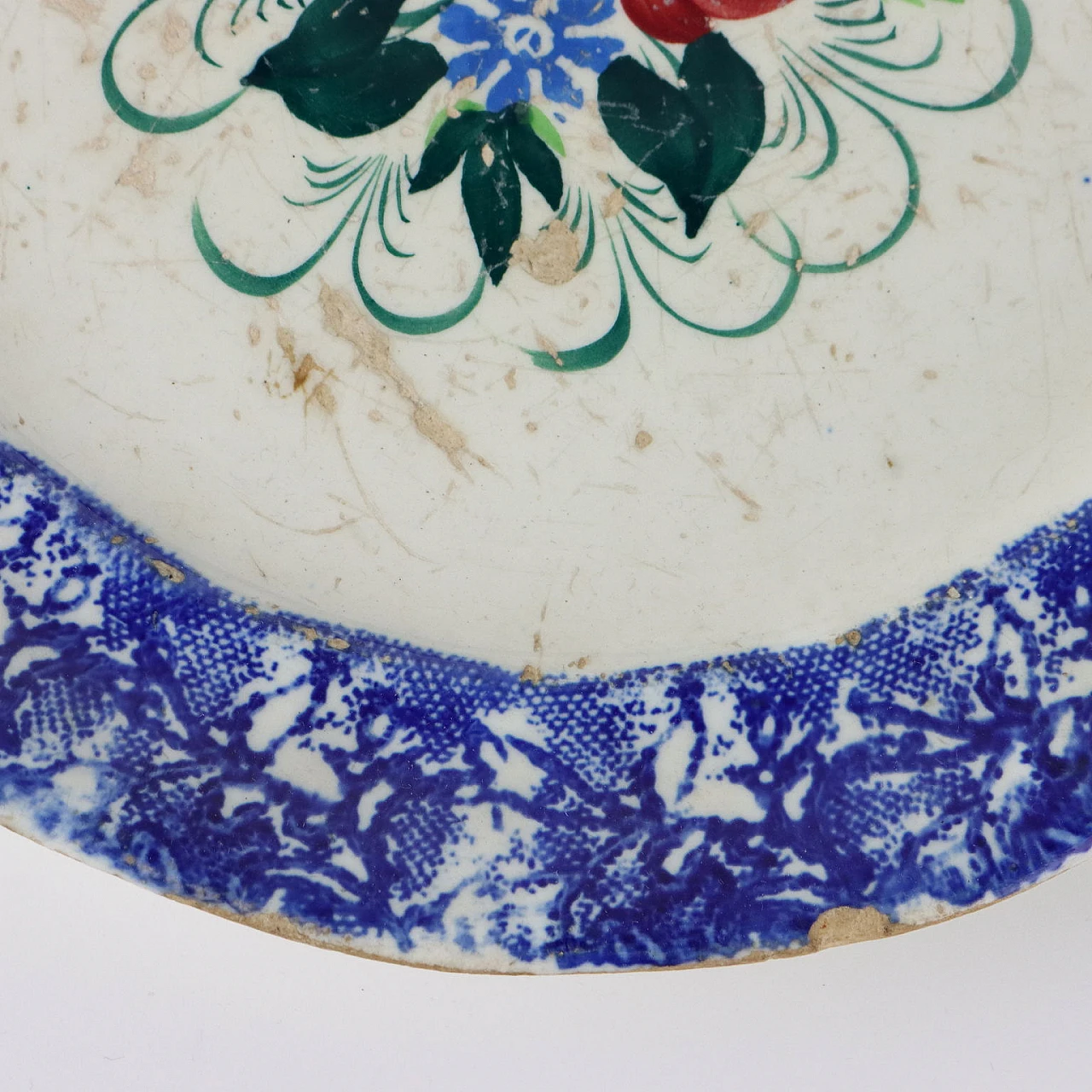 Mondovì ceramic plate, late 19th century 5