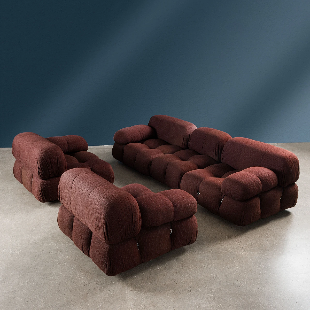 5 Camaleonda modular armchairs by Mario Bellini for B&B, 1970s 1