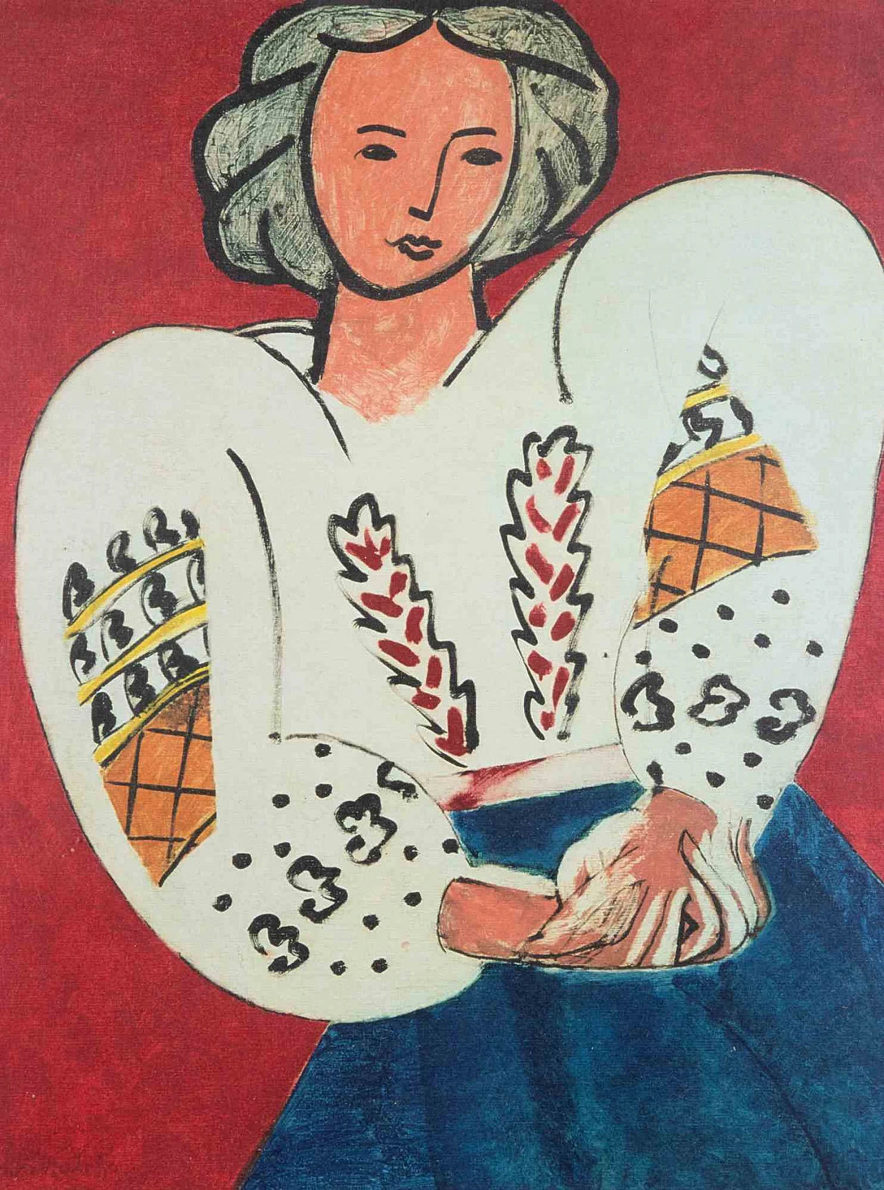 Henri Matisse (dopo), La Blouse Roumaine, litografia Anni 2000 1