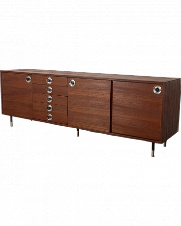 Credenza vintage in teak, Italia, anni '60