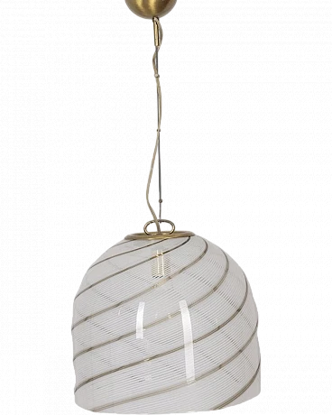 Vintage Italian Ceiling Light in Murano Glass, 1970s