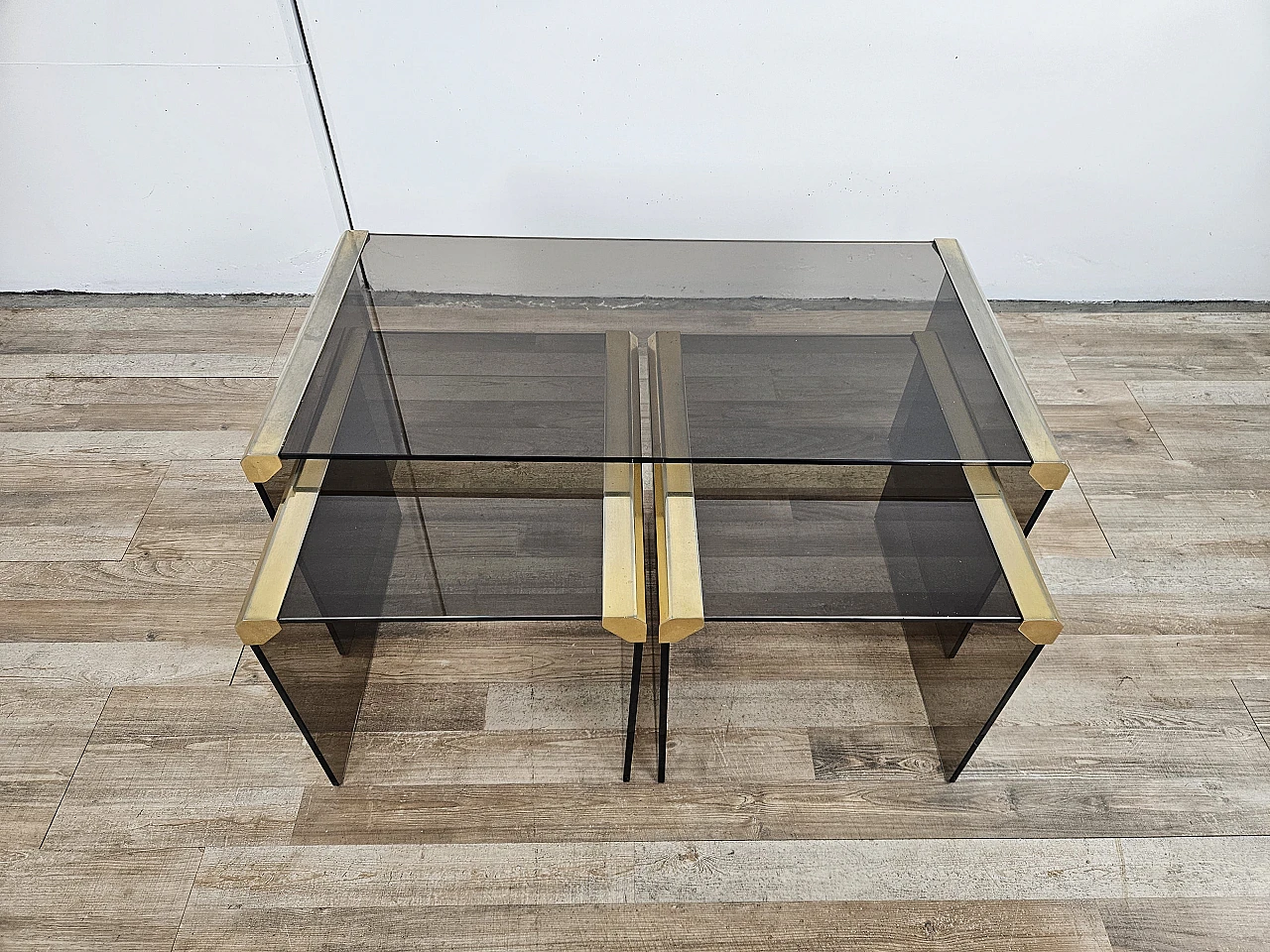 T35 nesting tables by Pierangelo Gallotti for Gallotti and Radice, 70s 1