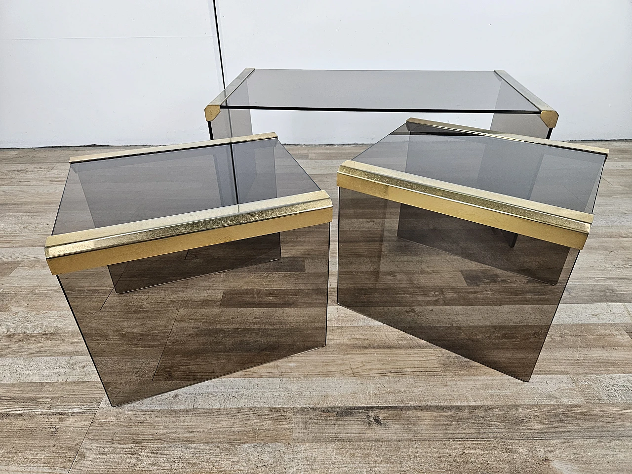 T35 nesting tables by Pierangelo Gallotti for Gallotti and Radice, 70s 4