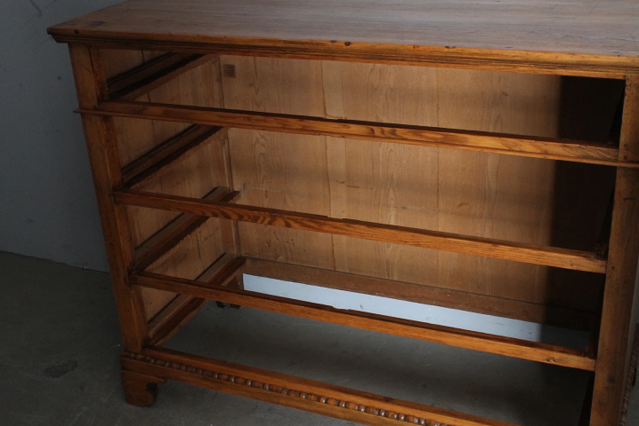 Rustic Tuscan chest of drawers in solid wood, 19th century 16