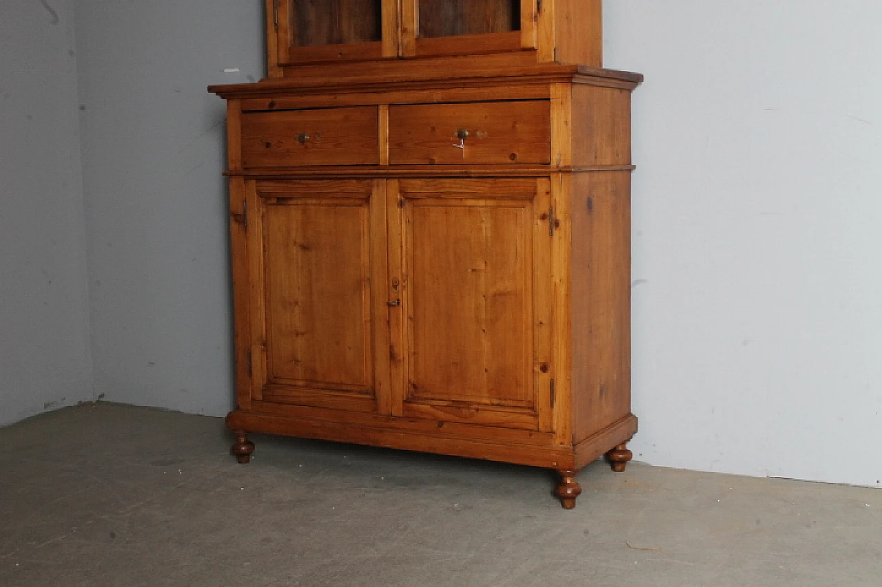 Tuscan rustic natural wood cupboard, 19th century 3