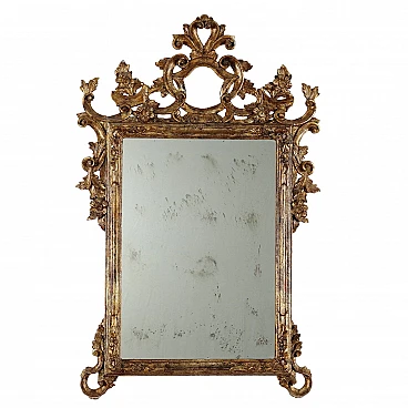 Barocchetto style mirror, early 20th century