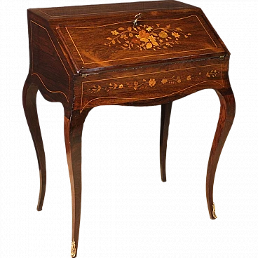 Louis XV style inlaid flap