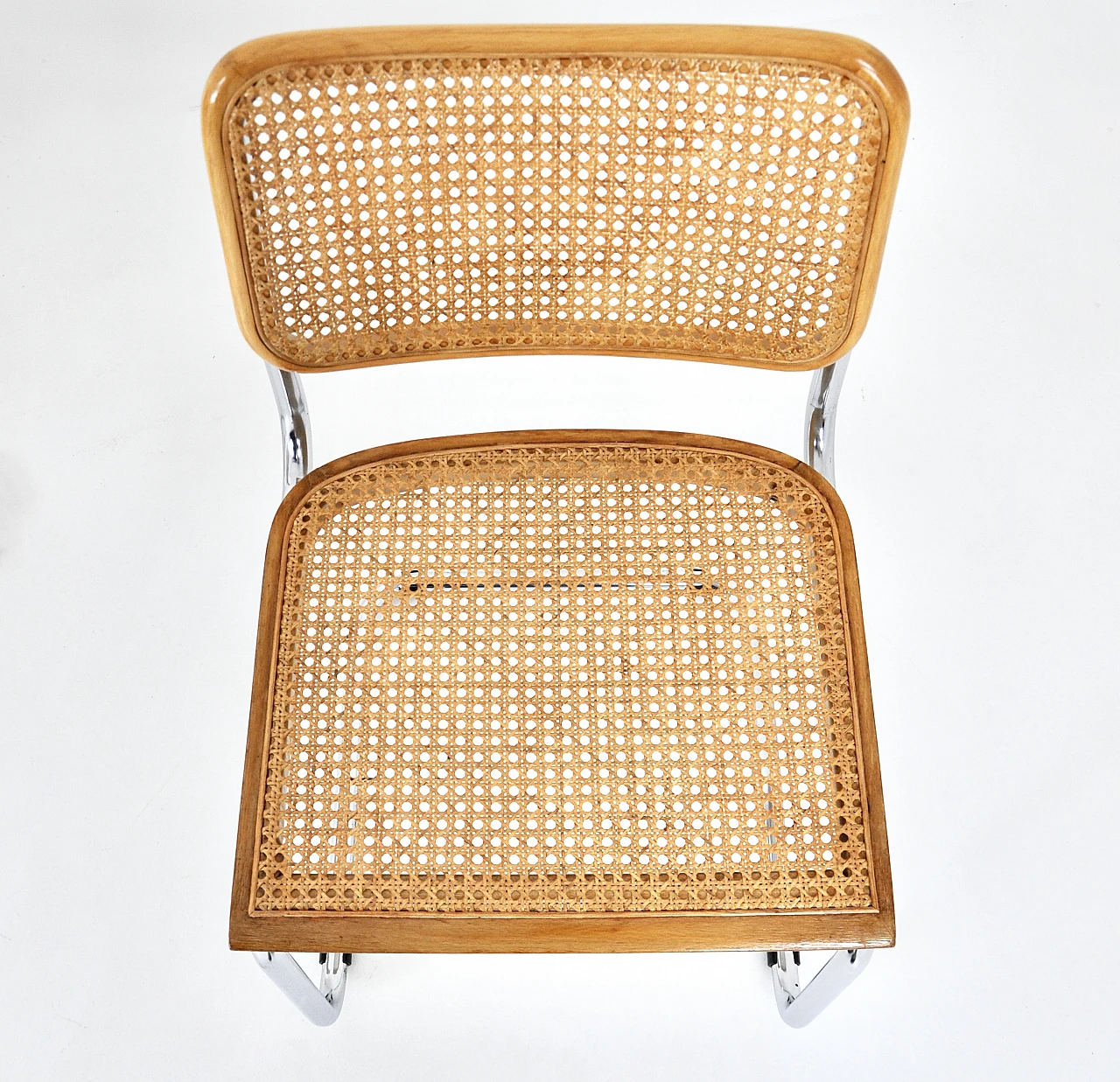 4 dining chairs style B32 by Marcel Breuer, 90s 8