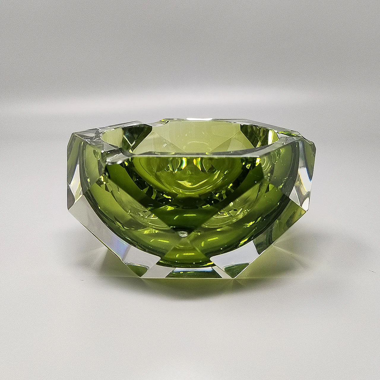 Green Ashtray  by Flavio Poli for Seguso, 1960s 2