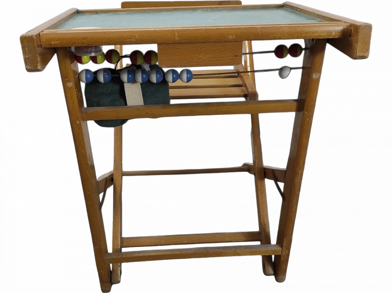 Wooden children's desk, late 20th century 10