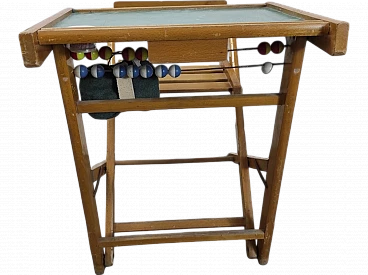 Wooden children's desk, late 20th century