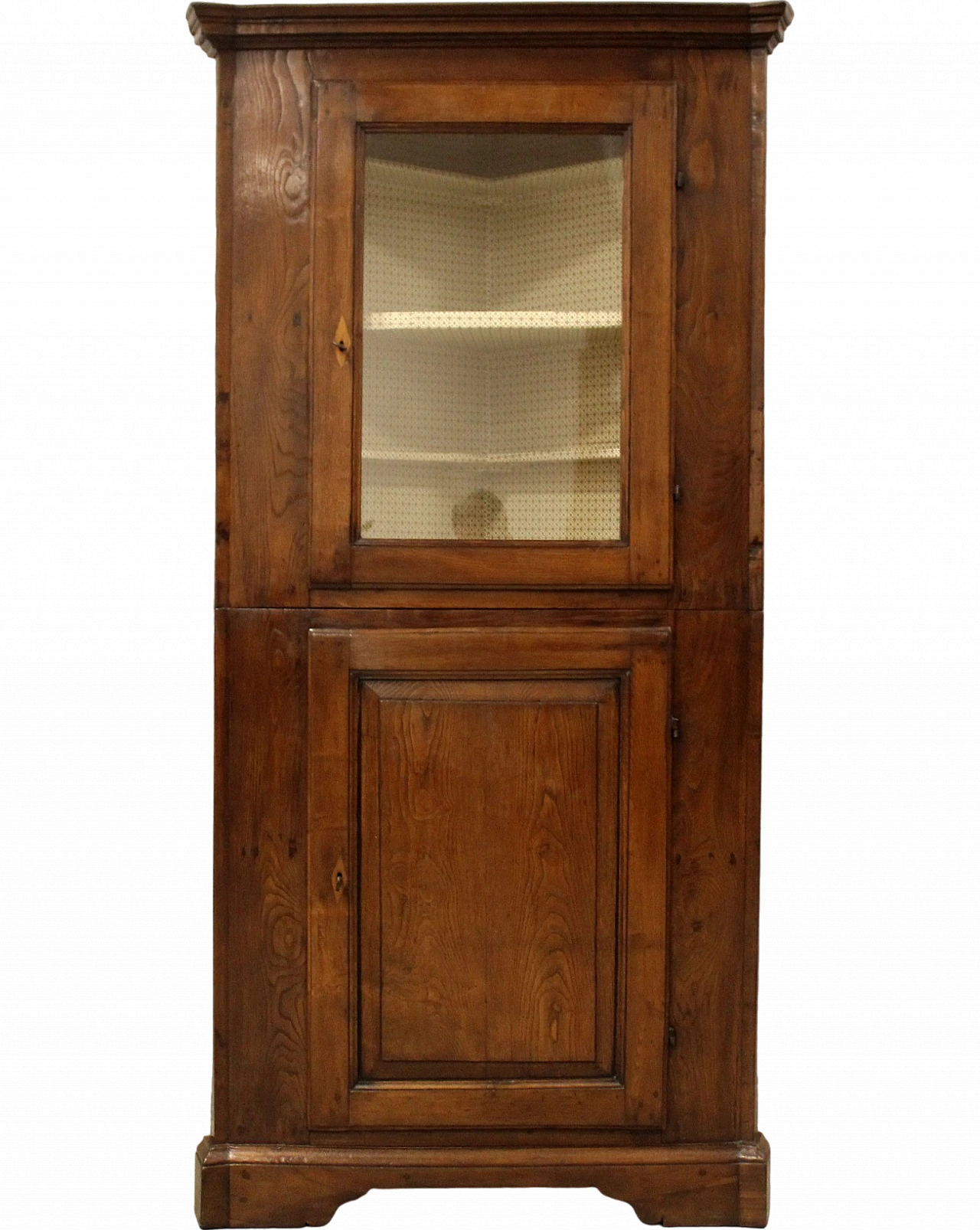 Chestnut wood showcase, 19th century 9