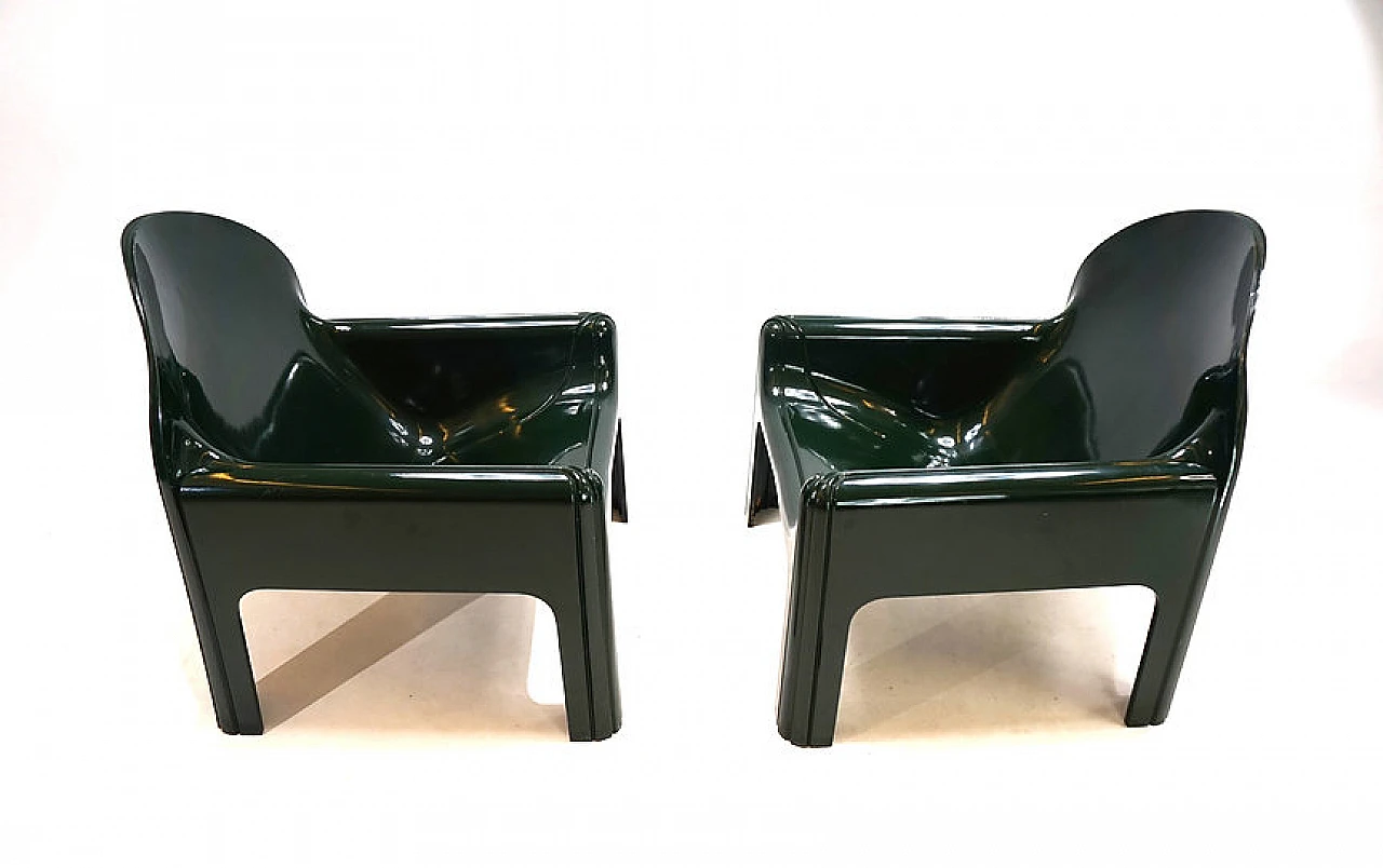 Coppia di sedie Kartell 4794 di Gae Aulenti, anni '70 10