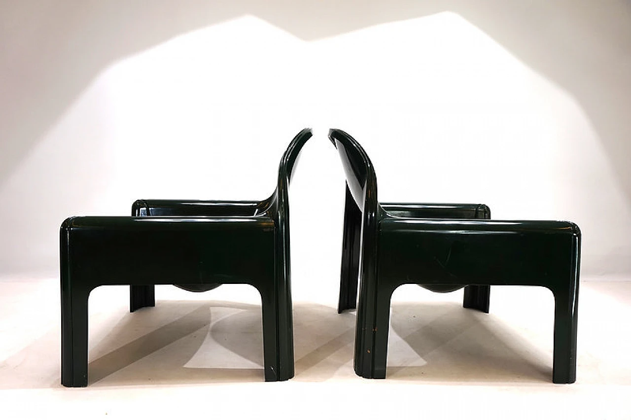 Pair of Kartell 4794 chairs by Gae Aulenti, 1970s 13