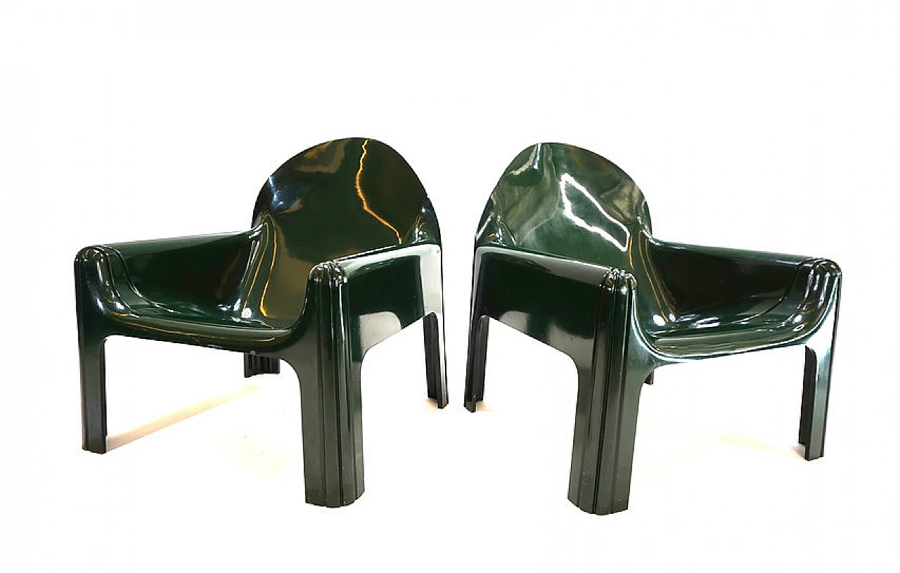 Coppia di sedie Kartell 4794 di Gae Aulenti, anni '70 14